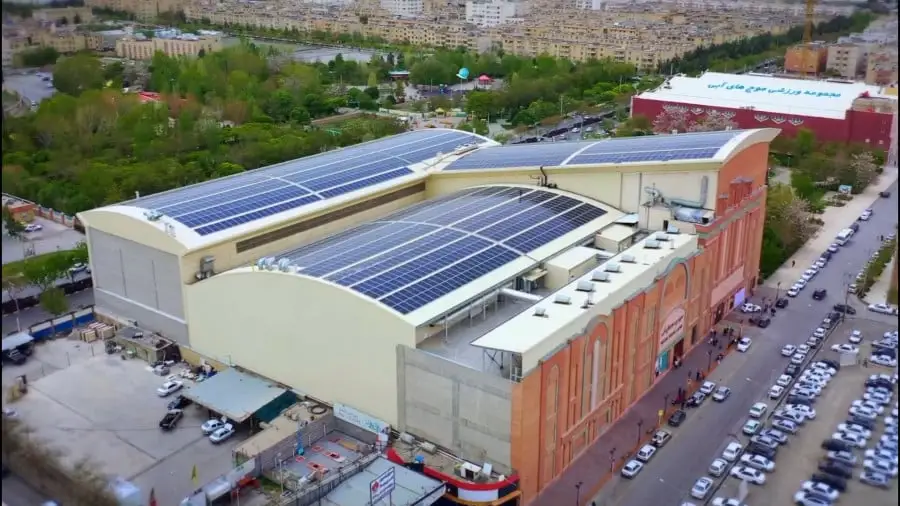 پارکینگ موج های آبی مشهد